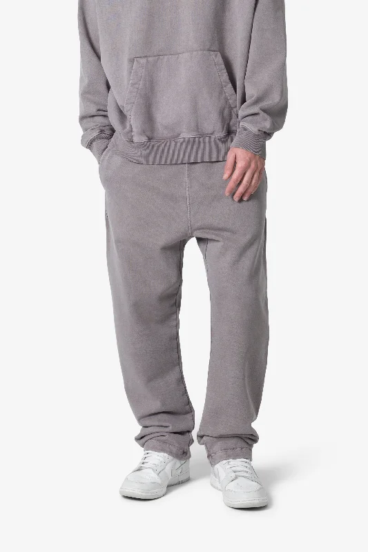 Heavy Relaxed Every Day Sweatpants - Washed Mauve