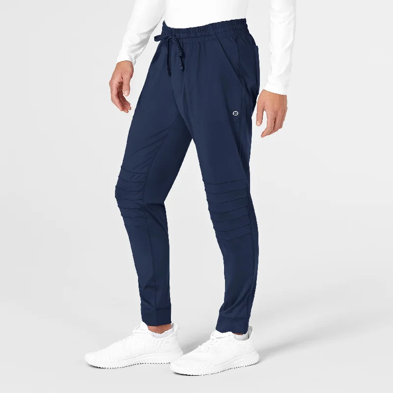 Moto Men's Knit Jogger Pant - Navy