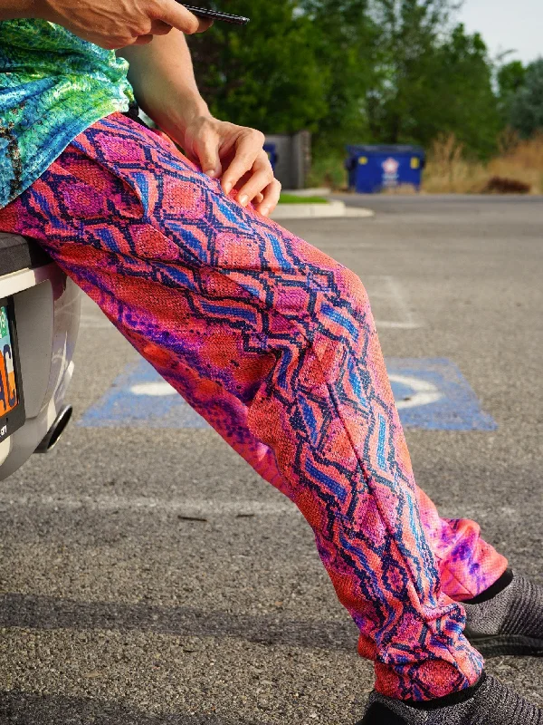 Neon Festival Snakeskin Unisex Joggers