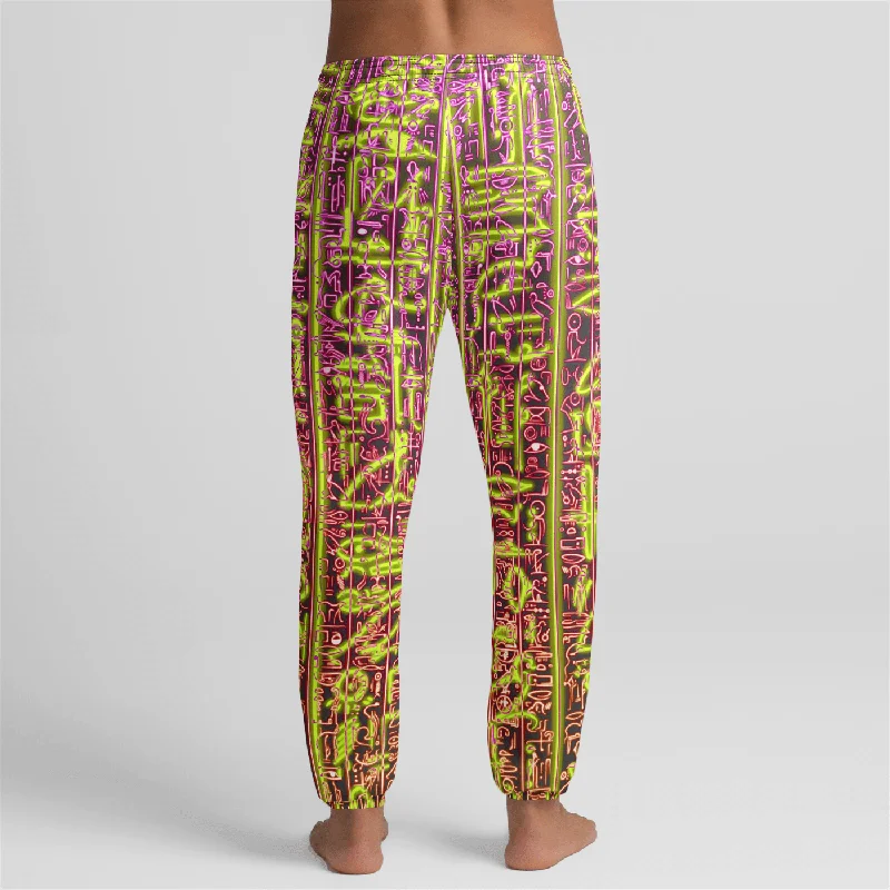 NEON GLYPHS Unisex Relaxed Sweatpant