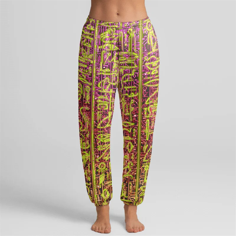 NEON GLYPHS Unisex Relaxed Sweatpant