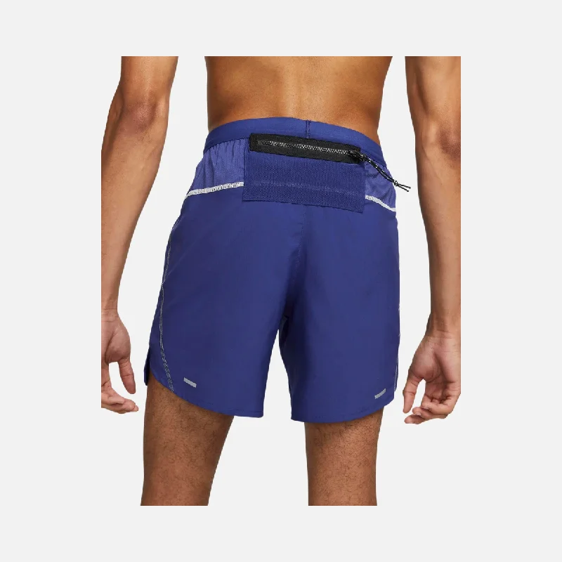 Nike Dri-FIT Stride D.Y.E. 7 Men's Running Shorts -Blue