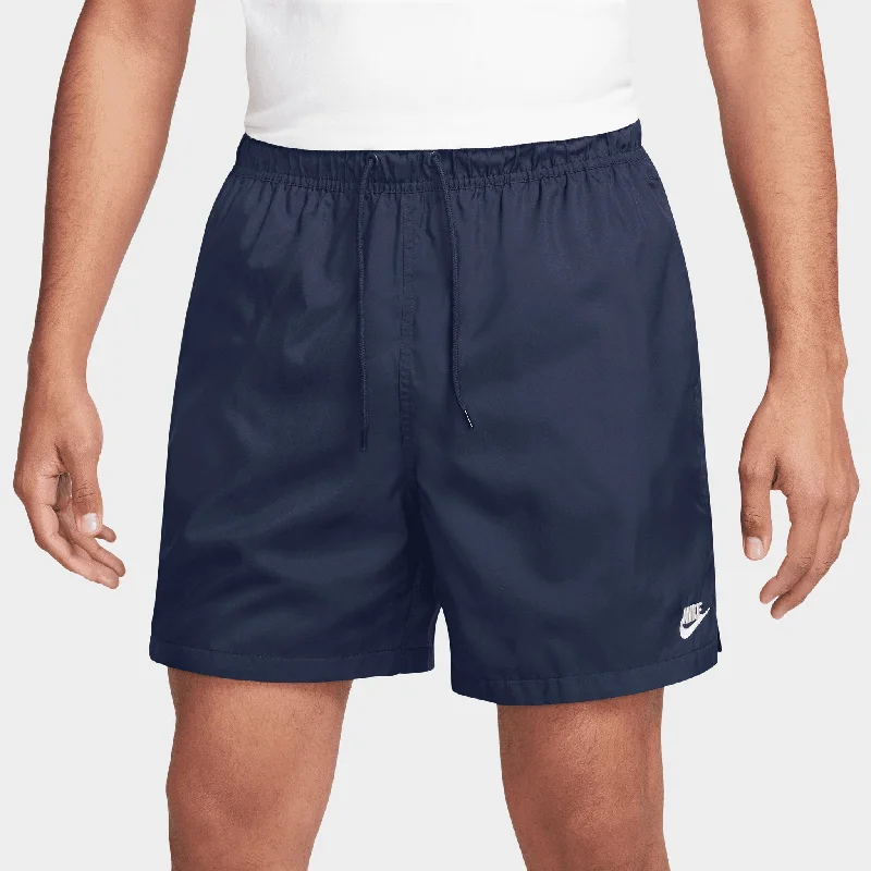 Nike Sportswear Club Flow Shorts Midnight Navy / White