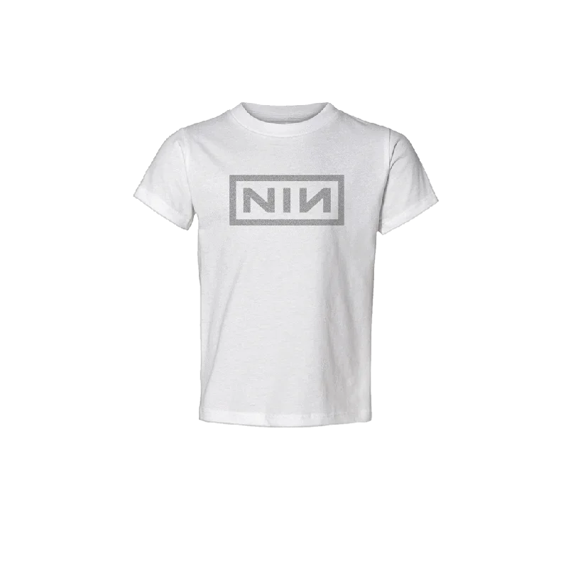 NIN LOGO WHITE TODDLER TEE