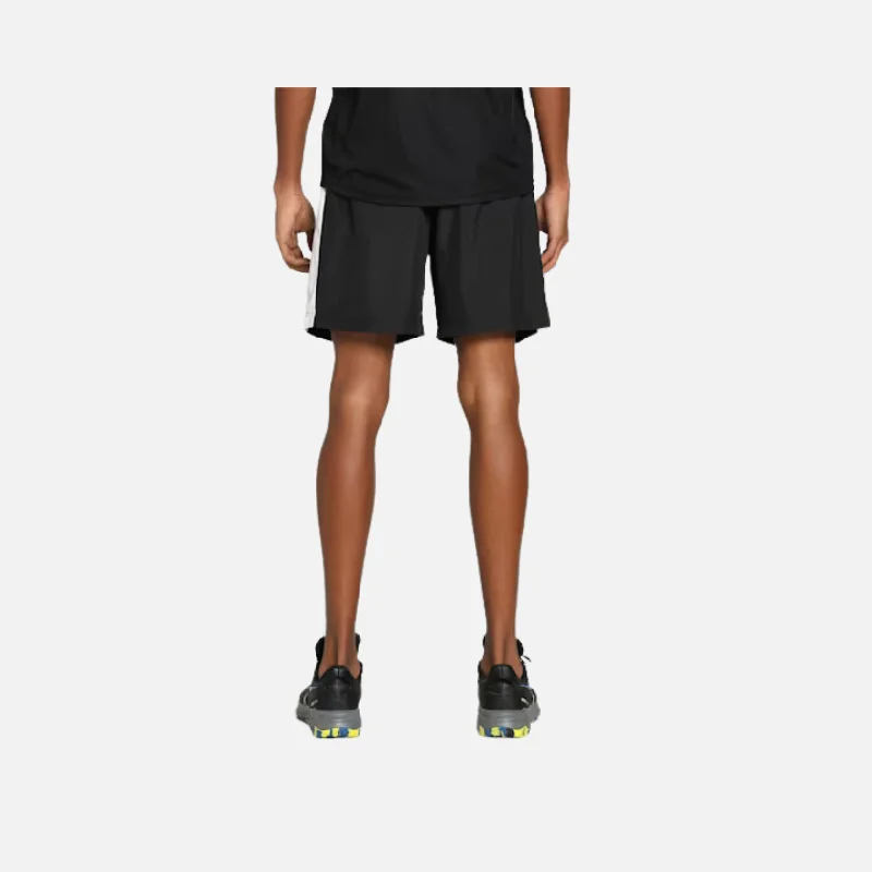 Puma Zippered Woven Men's Regular Fit Shorts -Black-cat