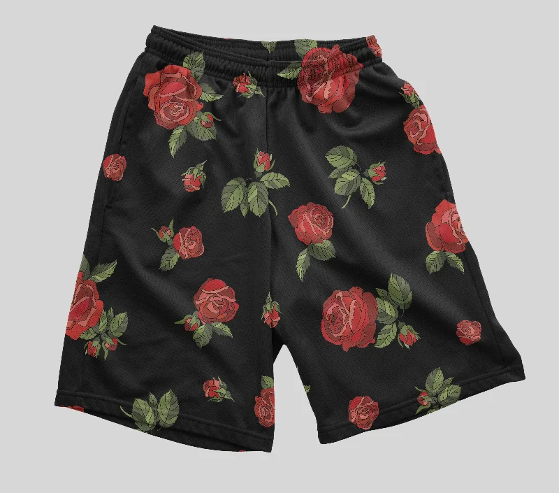 Red Roses Shorts