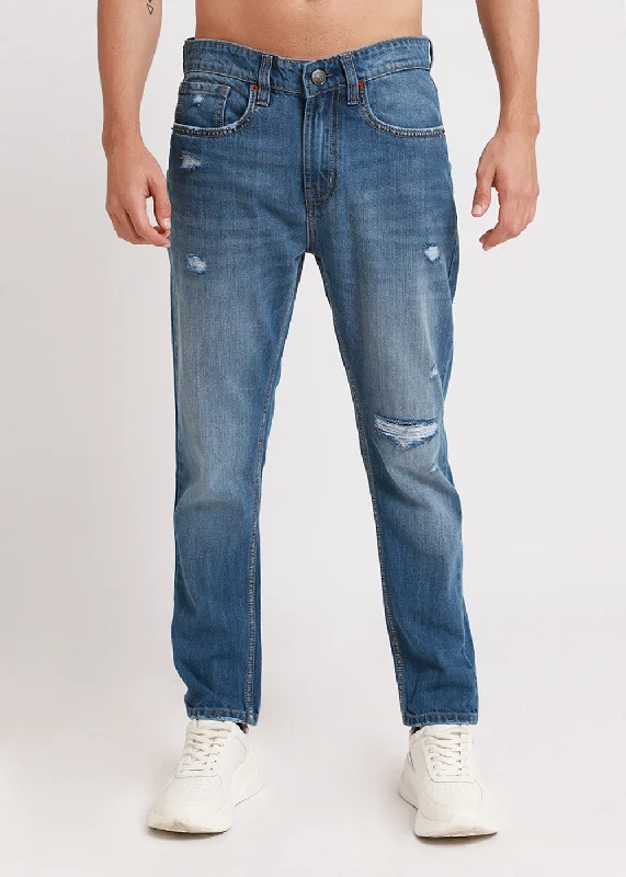 Ribbed Fade Slim fit Jeans