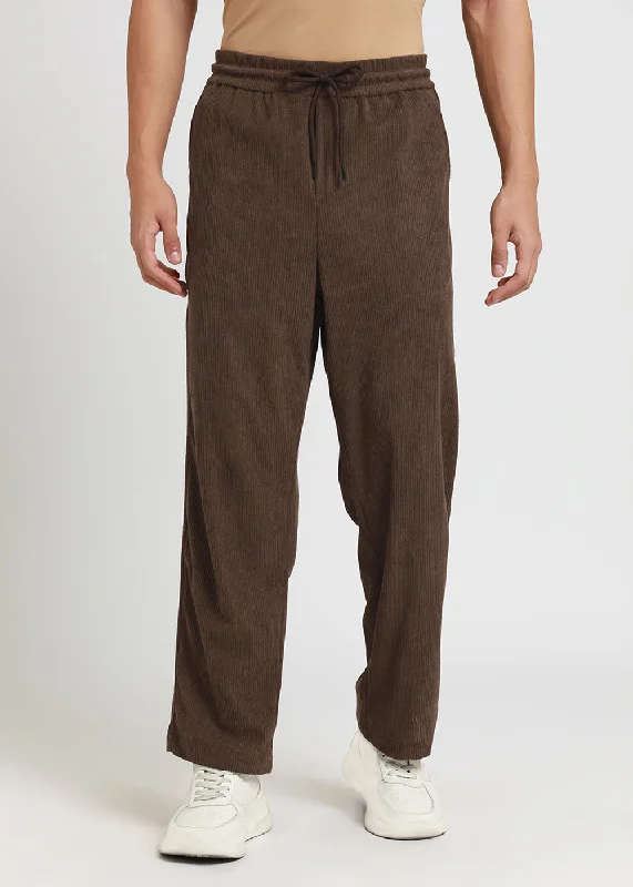 Terracotta Brown Corduroy Pants