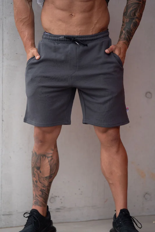 Trojan | Men's Gym Shorts | Charcoal