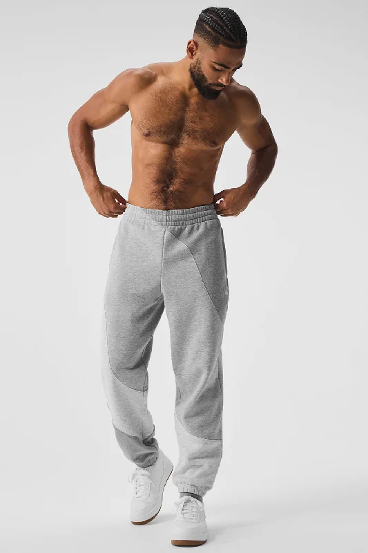 Make Waves Sweatpant - Athletic Heather Grey Tonal