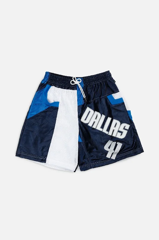 Unisex Rework Dallas Mavericks NBA Jersey Shorts - S