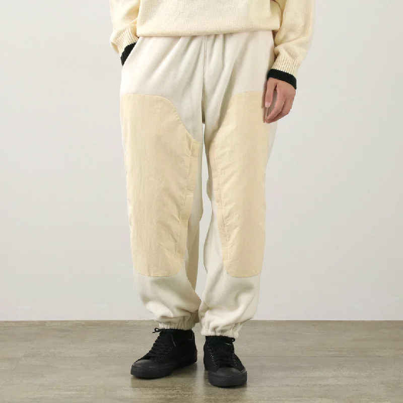 SON OF THE CHEESE（サノバチーズ） ダブルニー フリースパンツ / イージーパンツ ポーラテック メンズ Double Knee Fleece Pants