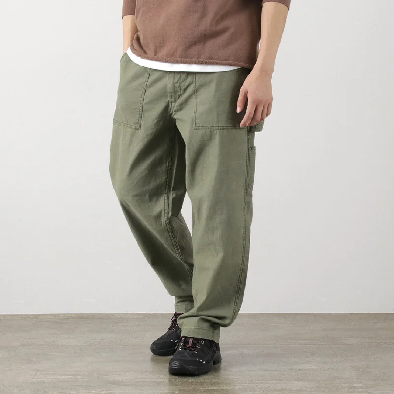 MELPLE（メイプル） カーペンター パンツ / ベイカー ファティーグ ペインター ボトムス メンズ バックサテン Carpenter Pants