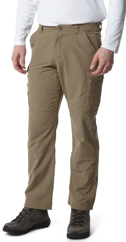 Craghoppers Nosilife Cargo II (Long) Mens Walking Trousers - Brown