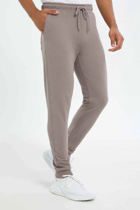 Men Grey Jog Pants