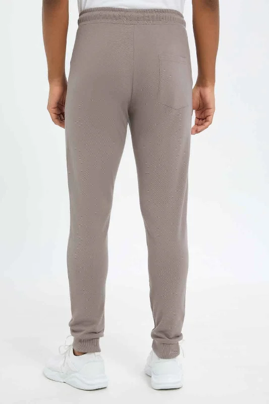 Men Grey Jog Pants