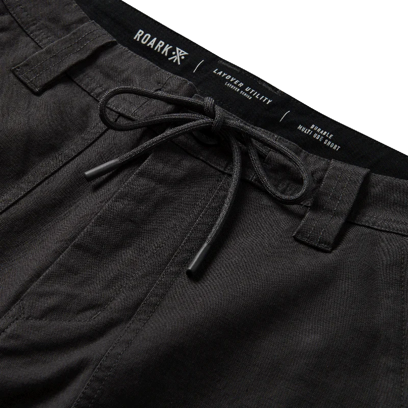 Layover Utility Shorts - Carbon Black