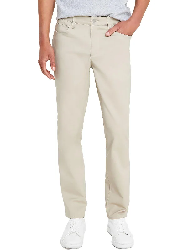 Mens Stretch Slim Fit Trouser Pants