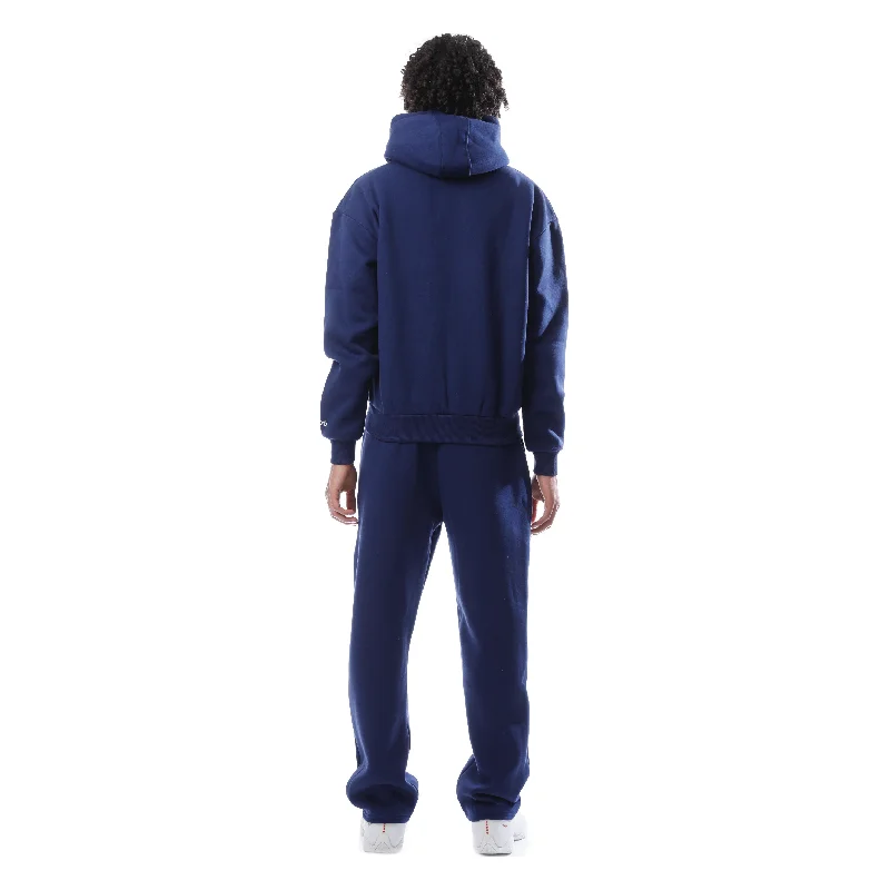 OPEN LEG JOGGER NAVY BLUE