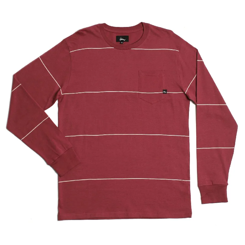 Program LS Pocket T-Shirt Terracotta