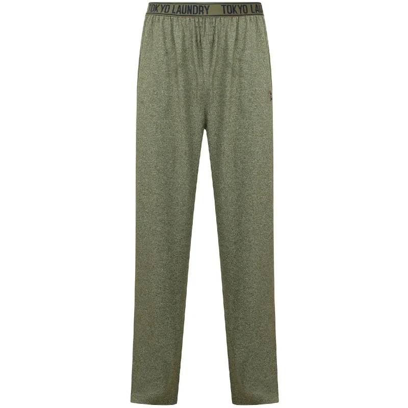 Tokyo Laundry Ruskin Mens Lounge Pants - Green