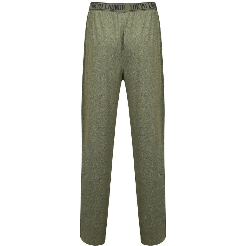 Tokyo Laundry Ruskin Mens Lounge Pants - Green