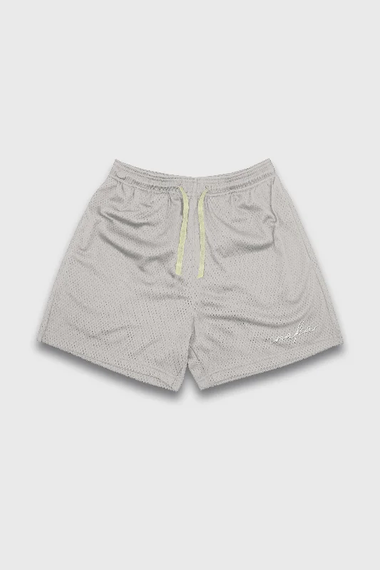 WOMEN'S BASIC SHORTS - COPPER GREY